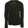 Dolce & Gabbana Pre-Owned - Cardigan in maglia a trecce - Uomo - alpaca/lana/acrilico - L - Nero