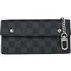 Louis Vuitton Pre-Owned - Portafoglio Damier Graphite 2012 - Uomo - PVC/pelle - Taglia unica - Nero