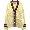 Gucci Pre-Owned - Cardigan anni 2010 - Donna - poliestere/lana - S - Bianco