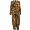 Stella McCartney Pre-Owned - Tuta intera con stampa leopardata - Donna - seta - XS - Marrone