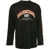 Balenciaga Pre-Owned - Top effetto vissuto a maniche lunghe con logo - unisex - cotone - L - Nero