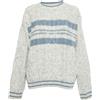 Saint Laurent Pre-Owned - Maglione intrecciato 1980 - Uomo - tessuto - L - Grigio