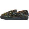 Christian Louboutin Pre-Owned - Sneakers Roller Boat Pik Pik - Uomo - poliestere/gomma/pelle - 42.5 - Effetto metallizzato