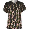 Gucci Pre-Owned - Top con stampa - Donna - tessuto - M - Nero