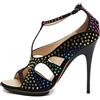 Giuseppe Zanotti Vintage - Sandali con strass 120mm 2024 - Donna - gomma/pelle/raso/pelle - 39 - Nero