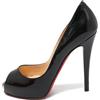 Christian Louboutin Pre-Owned - Pumps Very Privé 115mm - Donna - pelle/pelle lucida/pelle - 37 - Nero