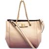 Ferragamo Pre-Owned - Borsa tote con effetto sfumato 2024 - Donna - Satin Ribbon/pelle - Taglia unica - Rosa
