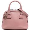 Gucci Pre-Owned - Borsa a tracolla GG Dome mini in pelle con ciondolo 2016-2025 - Donna - pelle di vitello - Taglia unica - Rosa