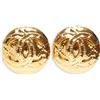 CHANEL Pre-Owned - Orecchini a clip CC 1994 - Donna - placcatura in oro - Taglia unica