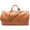 Louis Vuitton Pre-Owned - Borsone Keepall Bandouliere 50 in pelle 2021 - Uomo - pelle di vitello - Taglia unica - Marrone