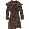 Louis Vuitton Pre-Owned - Cappotto leopardato anni 2000 - Donna - poliammide - 34 - Marrone