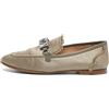 Giuseppe Zanotti Vintage - Mocassini Letizia in raso con frange Pre-owned - Donna - pelle/pelle/tessuto - 39 - Toni neutri
