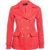 Carolina Herrera Vintage - Giacca sartoriale doppiopetto - Donna - elastam/cotone - XS - Rosso