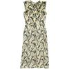 Prada Pre-Owned - Abito in velluto a fiori - Donna - seta/viscosa/seta - 38 - Verde