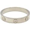 Cartier - Anello Love mini in oro bianco 18 carati anni 2010 - unisex - oro bianco 18kt - Taglia unica - Argento