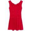 Christian Dior Pre-Owned - Abito corto con abbottonatura decorativa anni 2010 - Donna - cotone - 42 - Rosso