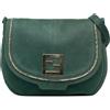 Fendi Pre-Owned - Borsa a tracolla in pelle di vitello metallizzata 2010-2025 - Donna - pelle di vitello - Taglia unica - Verde