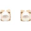 Cartier - Orecchini di perle C-do Akoya in oro rosa 18kt anni 2010 - Donna - oro rosa 18kt/perle Akoya - Taglia unica