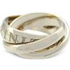 Cartier - Anello Trinity 1998 Christmas Limited in oro bianco 18 carati anni '10-'98 - unisex - oro bianco 18kt - Taglia unica - Argento