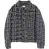 Fendi Pre-Owned - x Marc Jacobs Giacca con logo jacquard anni 2010 - Uomo - cotone - 54 - Grigio