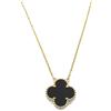Van Cleef & Arpels - Collana Alhambra in oro giallo 18 carati e onice anni 2010 - Donna - oro giallo 18kt/onice - Taglia unica