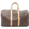 Louis Vuitton Pre-Owned - Borsone Keepall 45 2003 - unisex - pelle/PVC/tela - Taglia unica - Marrone