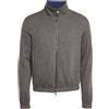 Loro Piana Pre-Owned - Giacca reversibile con zip - Uomo - cashmere/nylon - S - Grigio