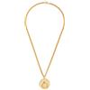 Celine Pre-Owned - Collana con pendente 1990 - Donna - pietre sintetiche/placcatura in oro - Taglia unica