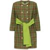Celine Pre-Owned - Cappotto anni '90 - Donna - lana/seta - Taglia unica - Verde