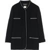 CHANEL Pre-Owned - Giacca in lana 1986-1988 - Donna - lana/seta - 36 - Nero