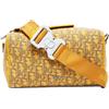 Christian Dior Pre-Owned - Borsa a spalla Lingot 22 Oblique anni '20 - Donna - tela - Taglia unica - Giallo