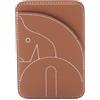 Hermès Pre-Owned - Portacarte Horse MagSafe 2023 - Donna - pelle di vitello - Taglia unica - Marrone