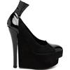 Louis Vuitton Pre-Owned - Scarpe Sculptural - Donna - pelle scamosciata/pelle/pelle - 37 - Nero