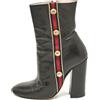 Gucci Pre-Owned - Stivaletti con borchie 105mm - Donna - pelle/pelle/pelle - 37.5 - Nero