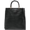 Jil Sander Pre-Owned - Borsa tote con effetto coccodrillo - Donna - pelle di vitello - Taglia unica - Nero
