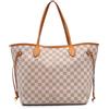 Louis Vuitton Pre-Owned - Borsa tote Neverfull MM in tela Damier Azur 2011 - Donna - pelle/tela - Taglia unica - Blu