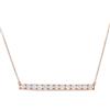 LB Exclusive - Collana in oro rosa 18kt con diamanti - Donna - diamanti/oro rosa 18kt - Taglia unica