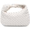 Bottega Veneta Pre-Owned - Borsa passepartout Intrecciato Jodie mini in nappa 2012-2025 - Donna - nappa - Taglia unica - Bianco