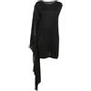 Maison Martin Margiela Pre-Owned - Abito corto asimmetrico - Donna - cotone - M - Nero