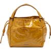 Burberry Pre-Owned - Borsa tote Bilmore in pelle verniciata - Donna - pelle verniciata/tela - Taglia unica - Giallo