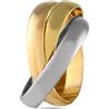 Cartier - Anello Trinity in oro giallo 18 carati - Donna - oro bianco 18kt/oro rosa 18kt/oro giallo 18kt - Taglia unica