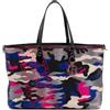 Christian Dior Pre-Owned - Borsa tote Anselm Reyle grande in tela Camoflage 2011 - Donna - pelle di vitello/tela - Taglia unica - Grigio