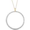 LB Exclusive - Collana in oro giallo 14 carati con diamanti - Donna - oro giallo 14kt/diamanti - Taglia unica