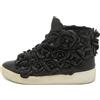 CHANEL Pre-Owned - Sneakers con applicazione floreale - Donna - pelle/pelle/pelle - 38.5 - Nero
