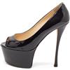 Giuseppe Zanotti Vintage - Pumps Sharon Pre-owned 150mm - Donna - pelle/pelle lucida/pelle - 38.5 - Nero