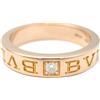 Bvlgari Pre-Owned - Anello B.Zero1 in oro rosa 18kt con diamanti anni 2010 - Donna - oro rosa 18kt - Taglia unica