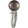 LB Exclusive - Anello in platino con diamanti e perle - Donna - platino - Taglia unica - Argento