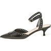Christian Dior Pre-Owned - Pumps traforate 50mm - Donna - pelle/pelle/pelle - 37 - Nero