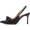 Carolina Herrera Vintage - Sandali 90mm con cinturino posteriore 2024 - Donna - pelle/pelle/gomma/pelle - 36 - Nero
