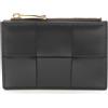 Bottega Veneta Pre-Owned - Portafoglio Maxi Intrecciato 2020 - Donna - pelle di vitello - Taglia unica - Nero